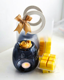 The Celestial Glow Wax Melt Burner Set